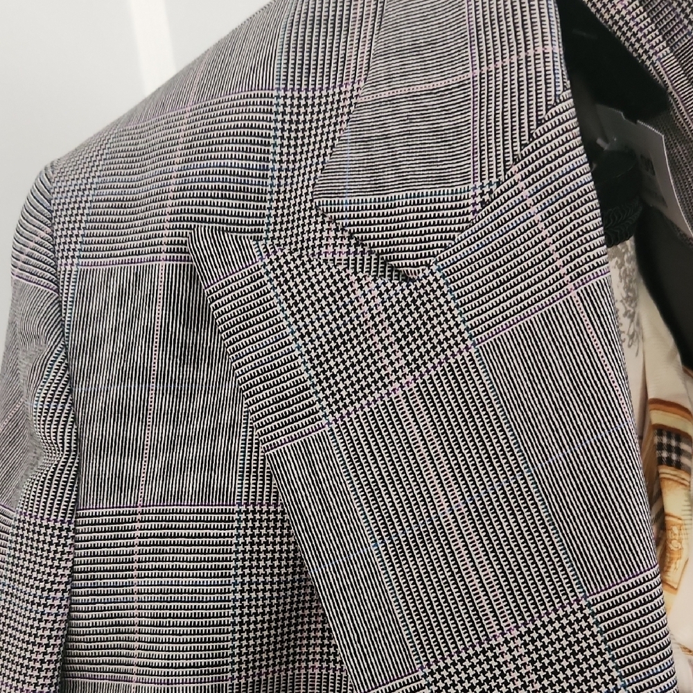 Ralph Lauren Gray Double-Breasted Women's Suit - Picture 7 of 13